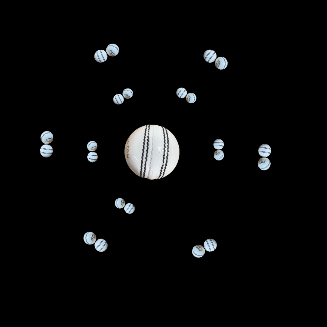 ABS Cricket Leather Balls (6 Balls)
