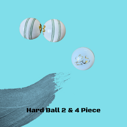 White Leather Cricket Ball -156 g (2 Piece) (6 Pack)