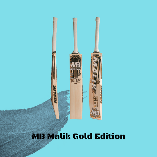 MB Malik Gold Platinum Edition Cricket Bat